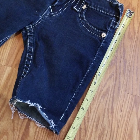 True religion jean shorts 25 misty - Picture 6 of 7